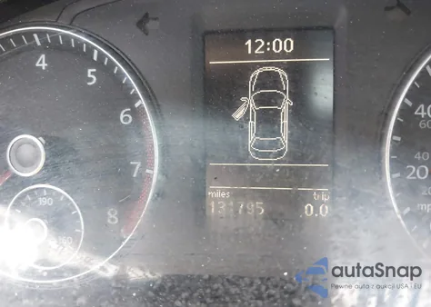 2012 Volkswagen Passat 2.5L Sel z USA, uszkodzony, nr VIN 1VWCH7A31CC037551